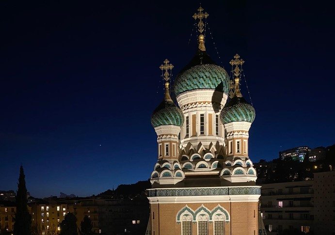 appartement vue exceptionnelle sur la cathédrale orthodoxe russe de Nice
